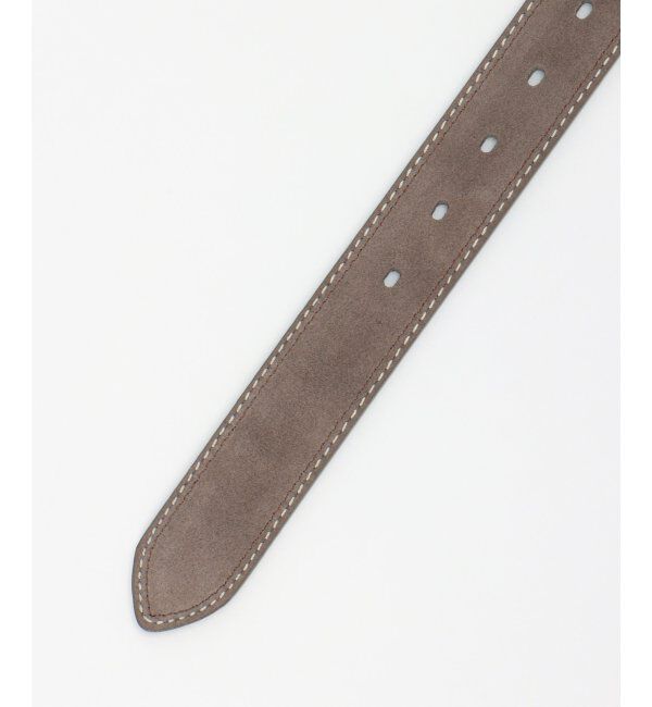 ikka「カラーステッチスウェードベルト」|ダウンベスト・ベスト|