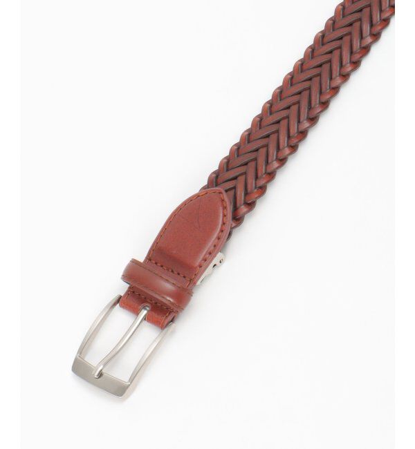 ikka「ＬＷＧレザーメッシュベルト」|ダウンベスト・ベスト|