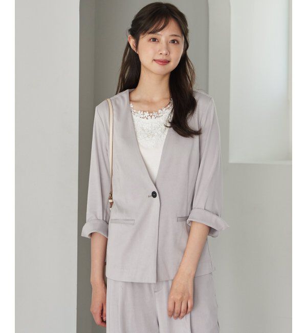 IKKA LOUNGE「【接触冷感】ひやっとBeasystretchジャケット」|その他|