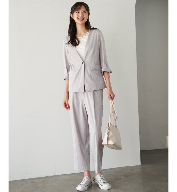 IKKA LOUNGE「【接触冷感】ひやっとBeasystretchジャケット」|その他|