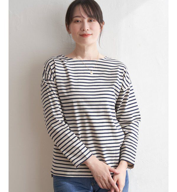 ikka「コットンUSA長袖T」|Tシャツ・カットソー|