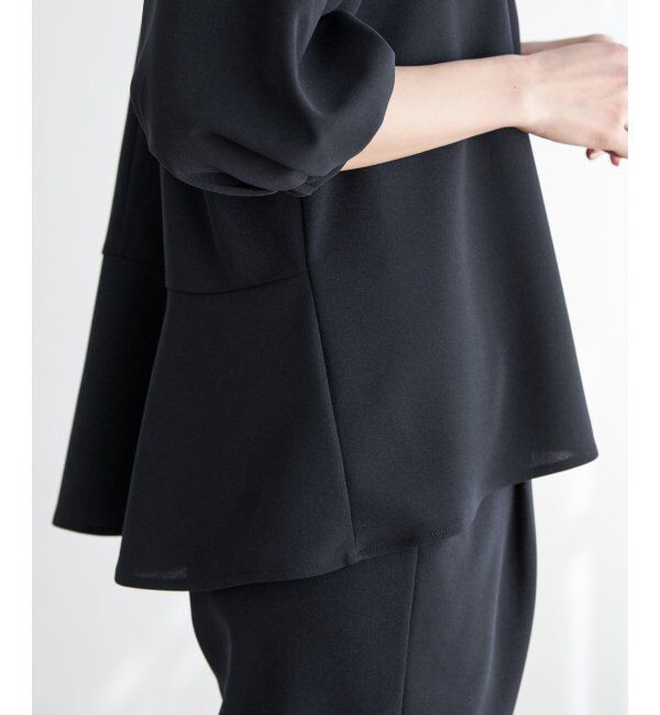 IKKA LOUNGE「GOKU楽ペプラムセットアップ」|ワンピース|