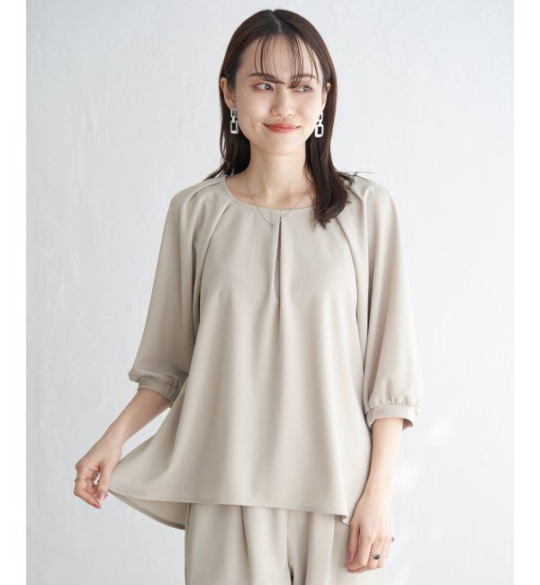 IKKA LOUNGE「GOKU楽ペプラムセットアップ」|ワンピース|