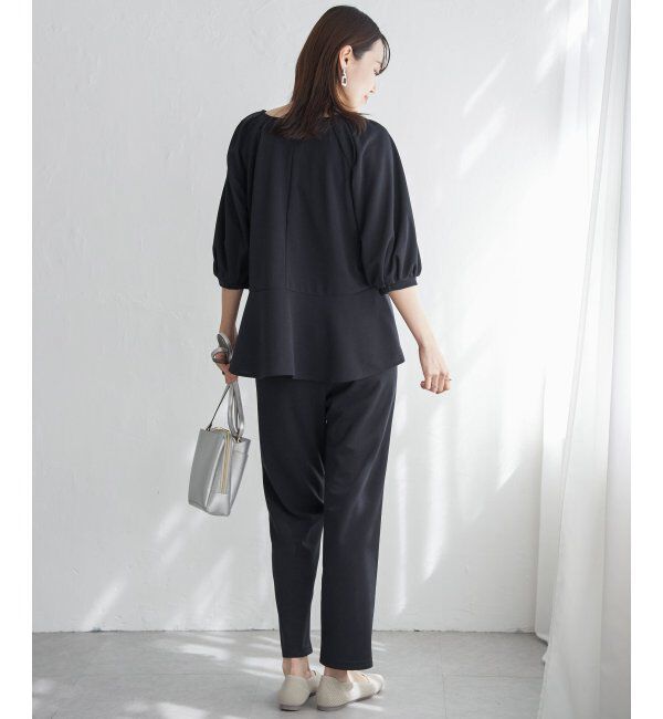 IKKA LOUNGE「GOKU楽ペプラムセットアップ」|ワンピース|