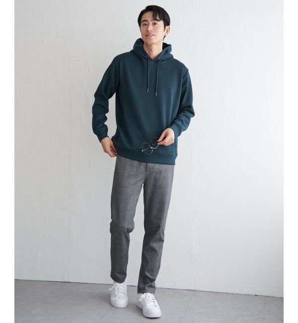 ikka「GOKU楽鹿の子ダンボールパーカ」|パーカー|