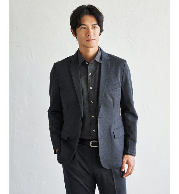 IKKA LOUNGE「デニムライクスイスカラーシャツ」|シャツ・ブラウス|