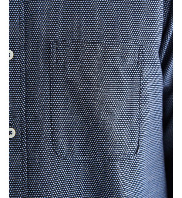 IKKA LOUNGE「デニムライクスイスカラーシャツ」|シャツ・ブラウス|