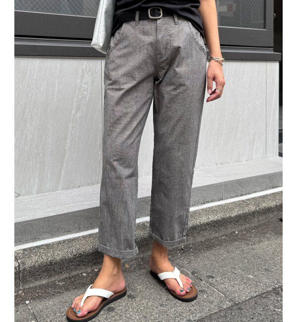 Lbc with Life「コットンシャンブレーテーパード」|その他|