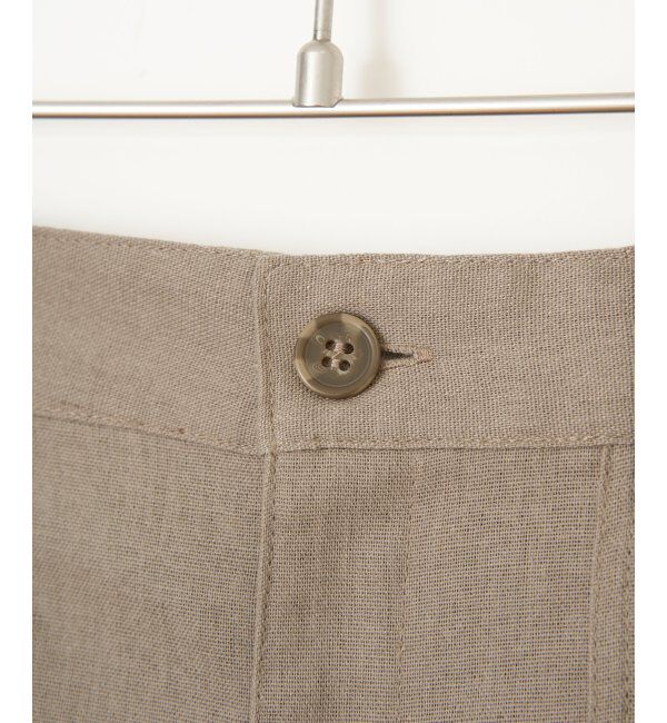 Lbc with Life「リネン混ベイカーワイドパンツ」|その他|