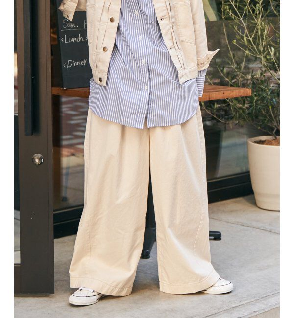 Lbc with Life「LBC ドロストワイドイシージーパンツ」|その他|