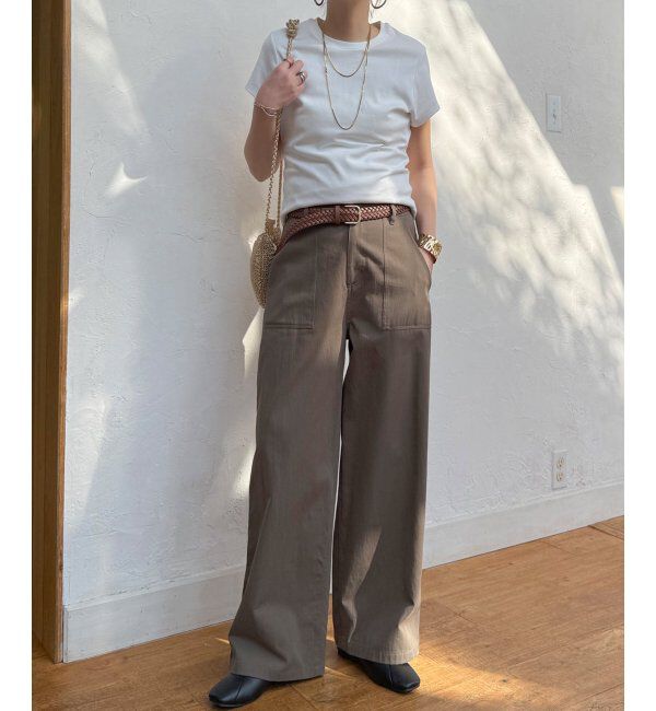 Lbc with Life「コットンベイカーワイドパンツ」|その他|