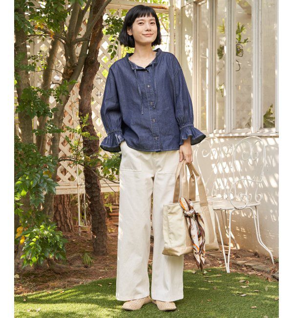 Lbc with Life「コットンベイカーワイドパンツ」|その他|