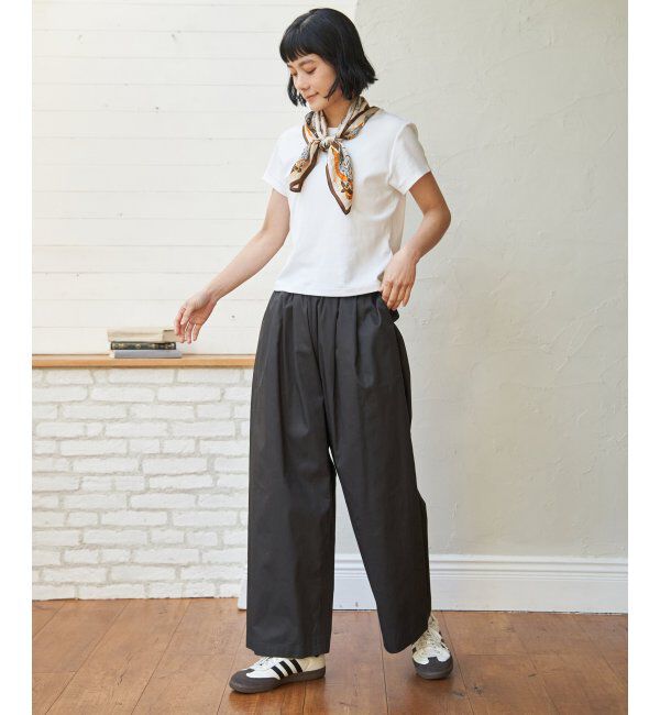 Lbc with Life「コットンギャザーワイドパンツ」|その他|