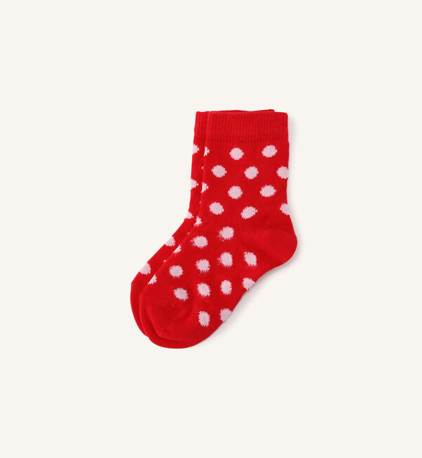 Marimekko「[Kids] ソックス Sukat」|その他|レッド&times;ホワイト