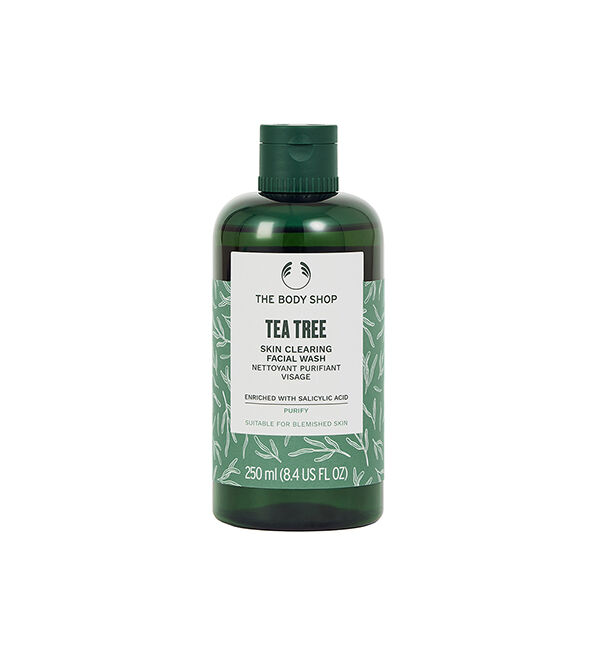 THE BODY SHOP「TT スキンクリアリング フェイス ウォッシュ 250mL（香り：ティーツリー）」|洗顔料|ｿﾉﾀ