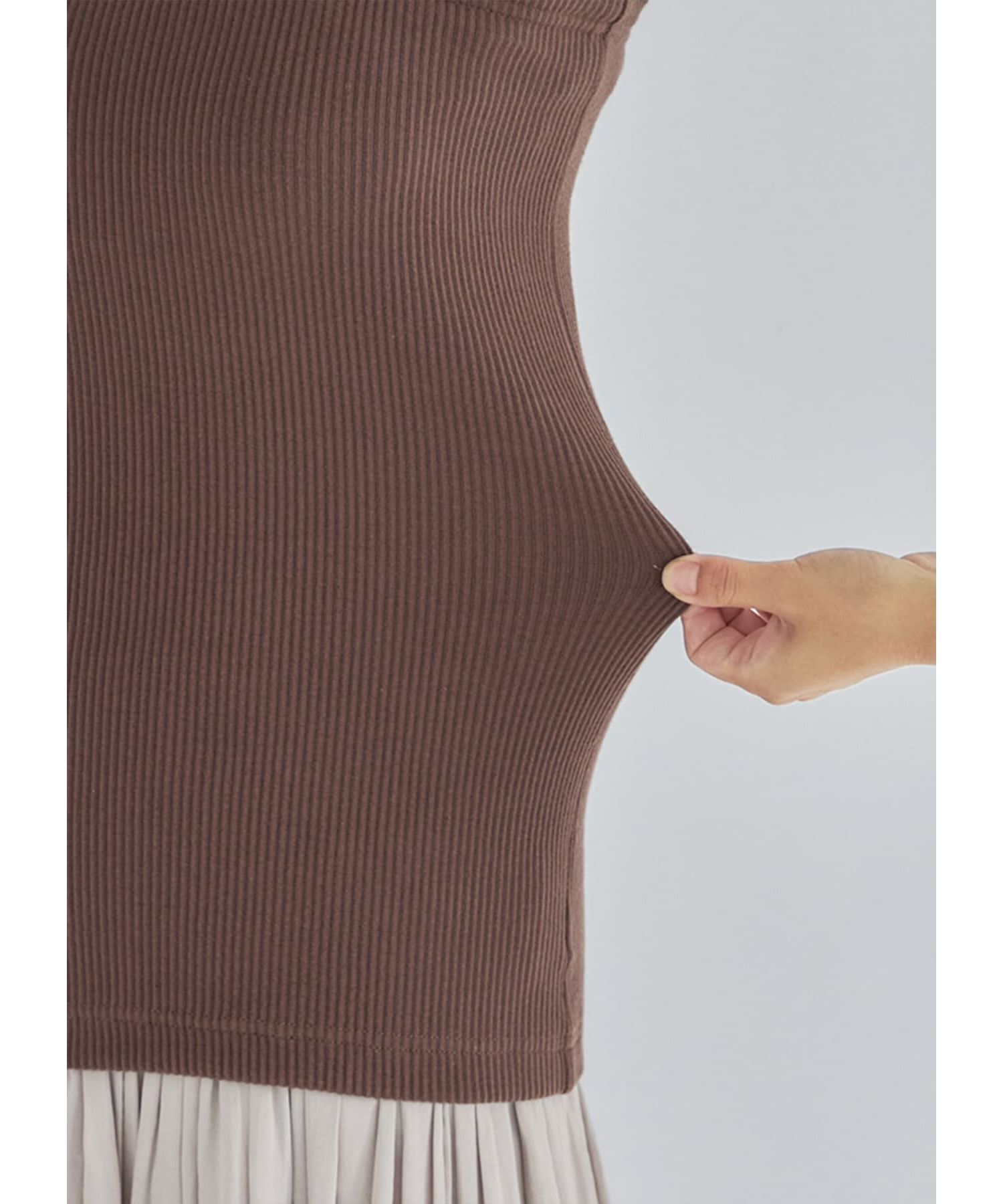 STYLE DELI「ホールドリブベアトップ」|インナー|