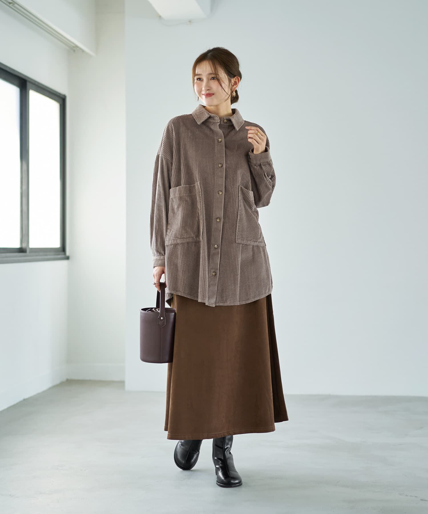 STYLE DELI「【LUXE】コーデュロイシャツジャケット」|その他|