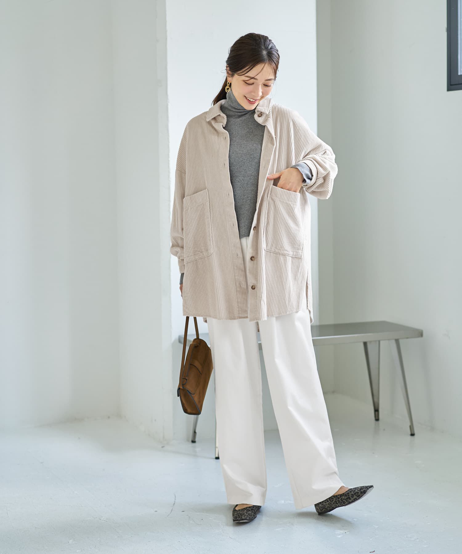 STYLE DELI「【LUXE】コーデュロイシャツジャケット」|その他|