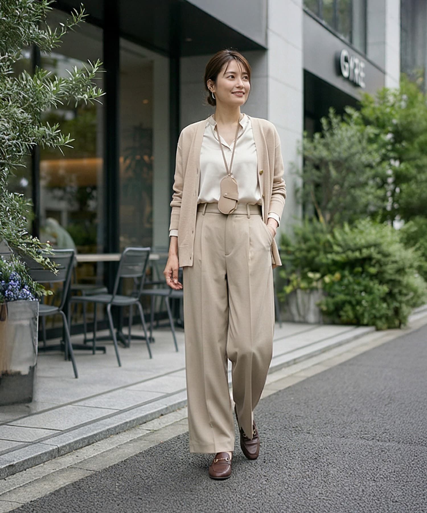 STYLE DELI「【DELI by】ネックストラップ付きリアルレザーサングラスケース」|その他|