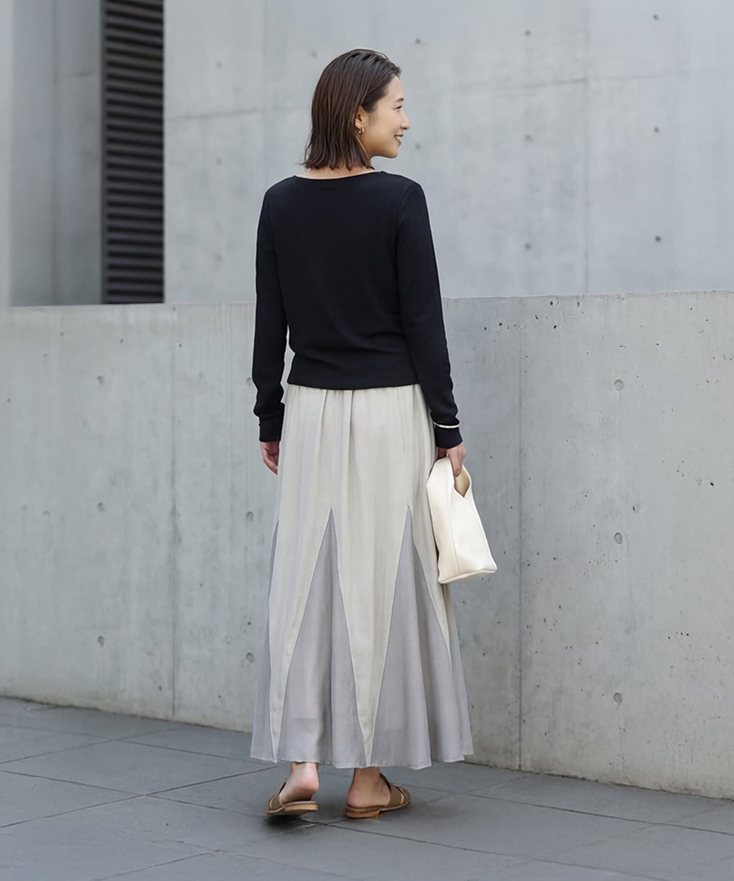 STYLE DELI「やわらかボートネックカットソートップス」|Tシャツ・カットソー|