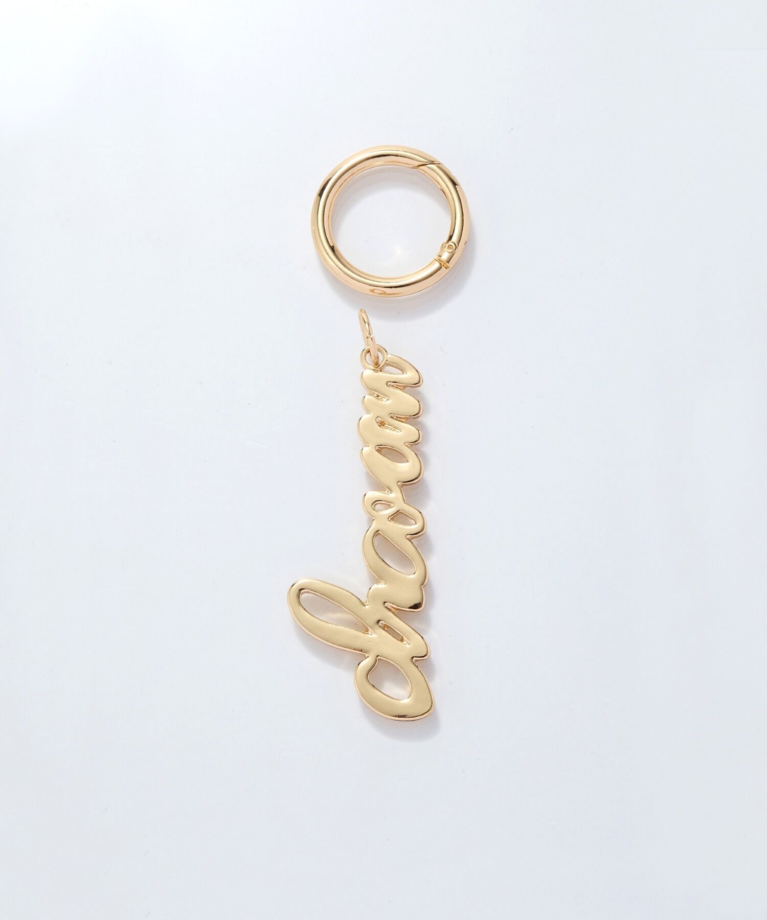 Phoebe「レタードキーチャーム　チャーム」|チャーム・キーホルダー|