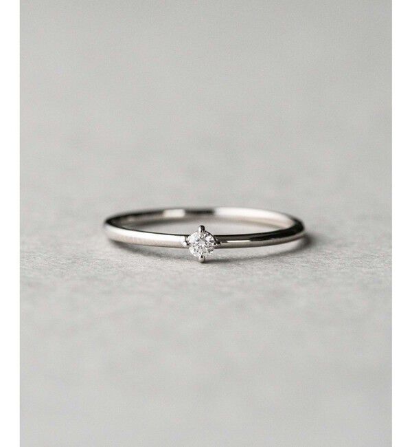 ete「PT900 ダイヤモンド リング「ブライト」」|リング|プラチナム