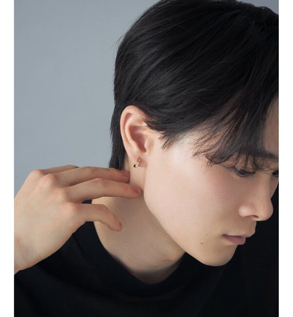 Jouete「[スナップイヤリング] ヘキサゴン ジルコニア」|イヤリング|