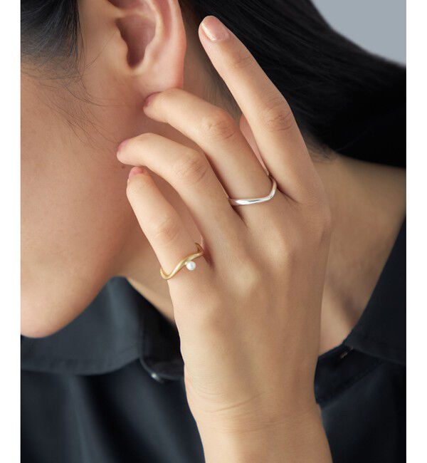 Jouete「[メニリング] パール コンビカラー」|リング|