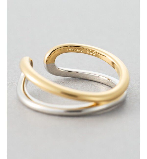 Jouete「[メニリング] ダブルライン コンビカラー」|リング|