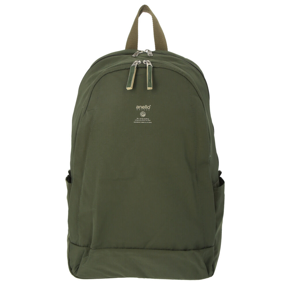 anello「アネロ リュック 10ポケット 通販 レディース 軽い 軽量 黒 ブラック 大人 かわいい」|リュック|グリーン1