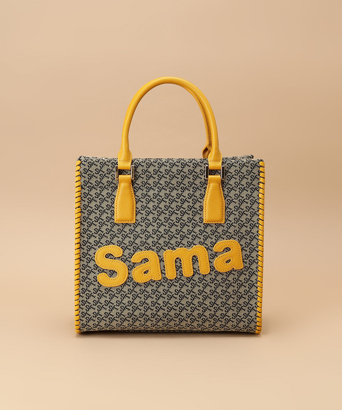 Samantha Thavasa「ST Jacquard サマタバスクエアトートバッグ」|トートバッグ|