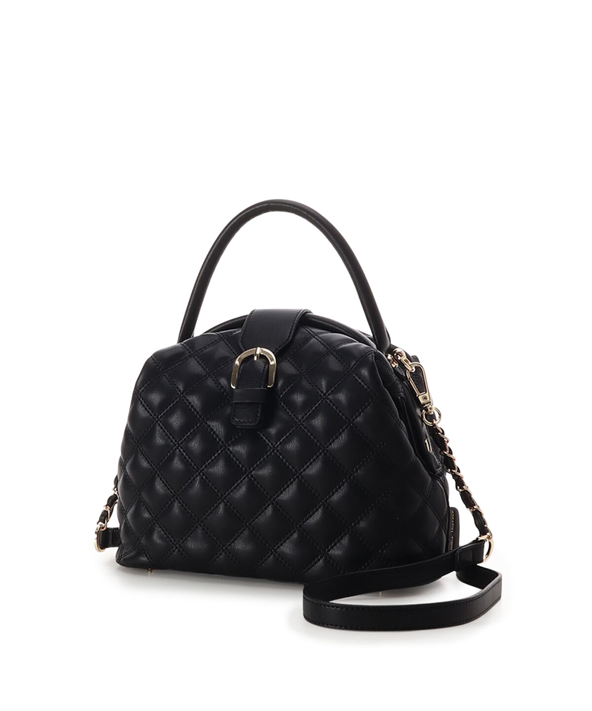 Samantha Thavasa「ラウンド型キルティング ワンハンドルバッグ 大サイズ」|ハンドバッグ|