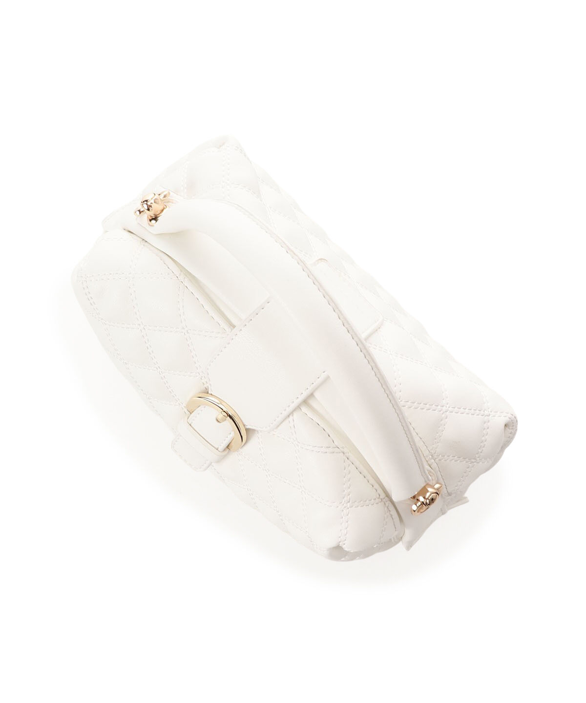 Samantha Thavasa「ラウンド型キルティング ワンハンドルバッグ 大サイズ」|ハンドバッグ|