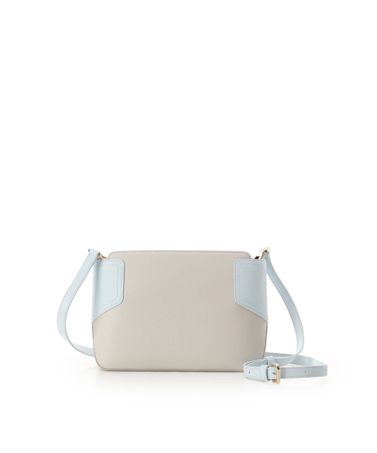 Samantha Thavasa「バイカラーリボンモチーフ スプリットレザーショルダーバッグ」|ショルダー・メッセンジャー|