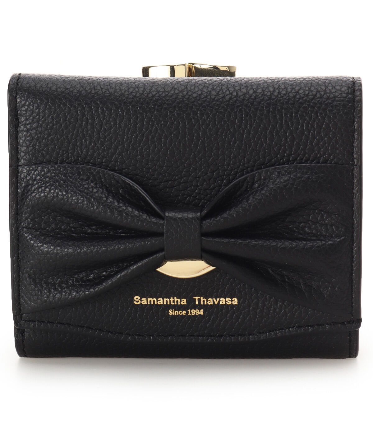 Samantha Thavasa「リボンモチーフ口金折財布」|財布|