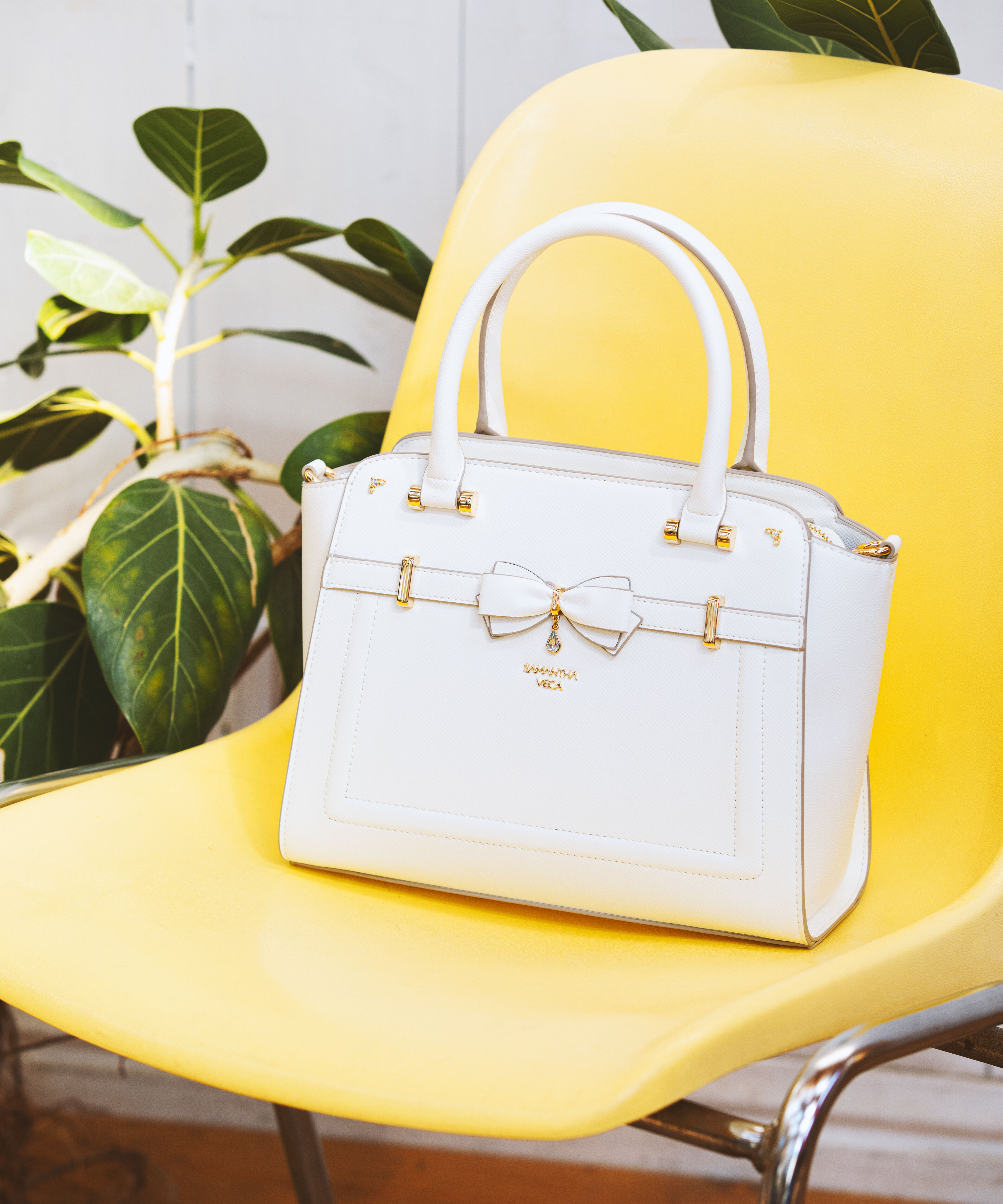 Samantha Vega「アクセントリボントートバッグ」|ハンドバッグ|