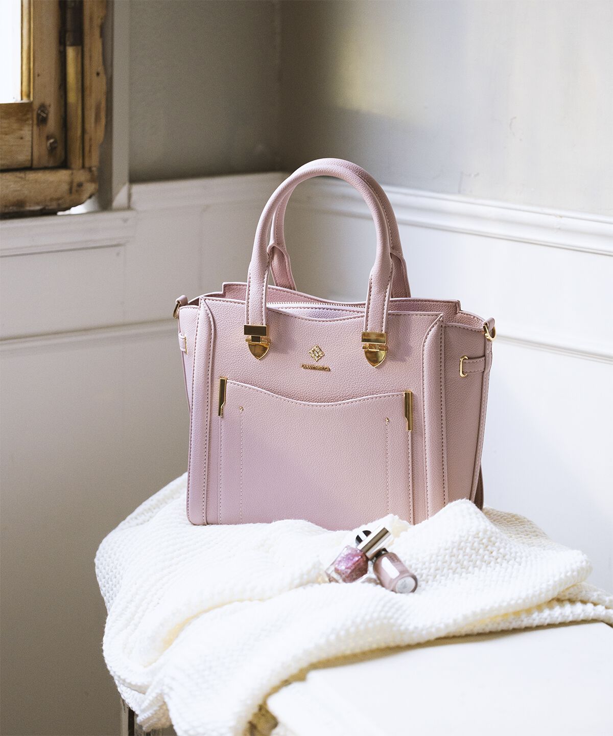 Samantha Vega「ダイヤカットトートバッグ」|ハンドバッグ|