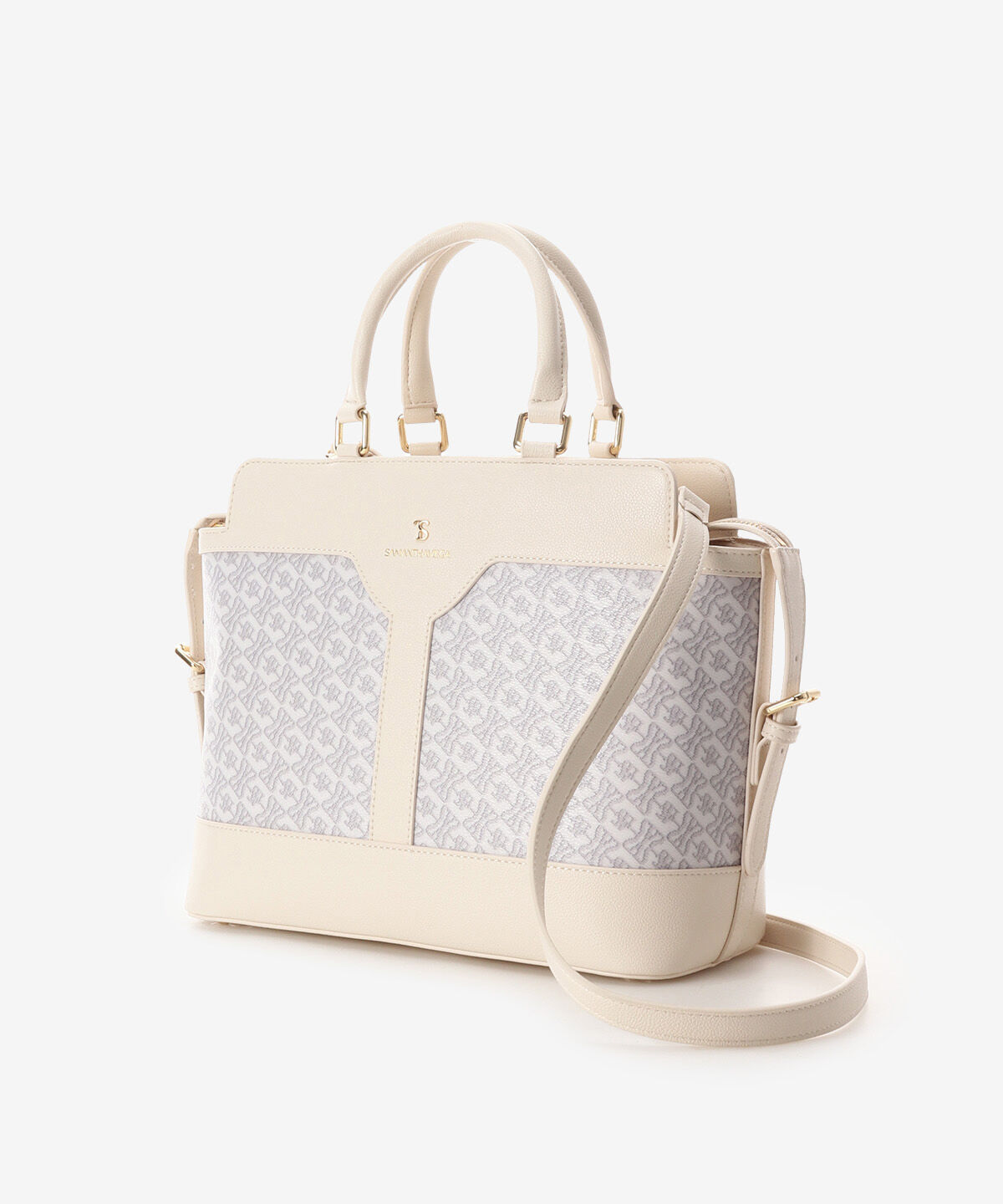 Samantha Vega「クロスプリントハンドバッグ（小）」|ハンドバッグ|