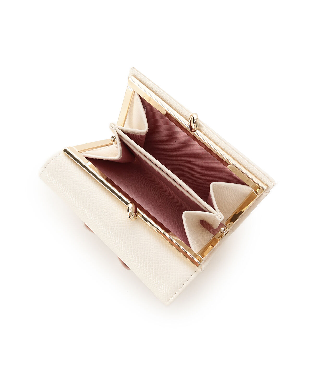 Samantha Vega「バイカラーアクセントリボン折財布」|財布|