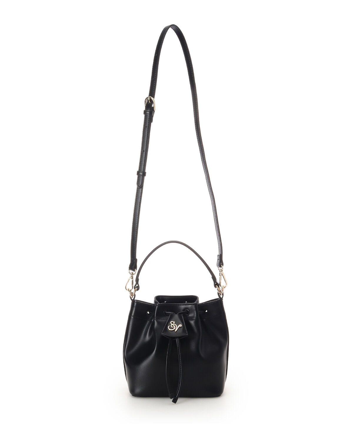 Samantha Vega「ロゴ金具巾着バッグ」|ショルダー・メッセンジャー|