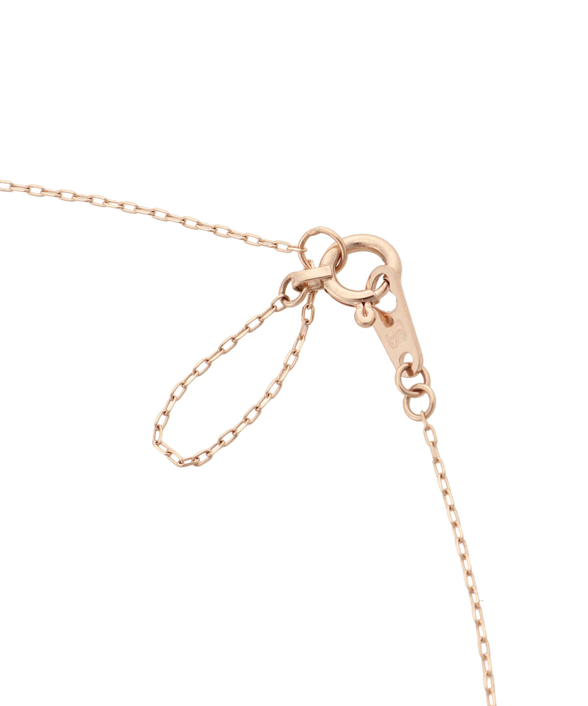 Samantha Tiara「K10 PG ストーンフラワーネックレス(大)」|ネックレス|