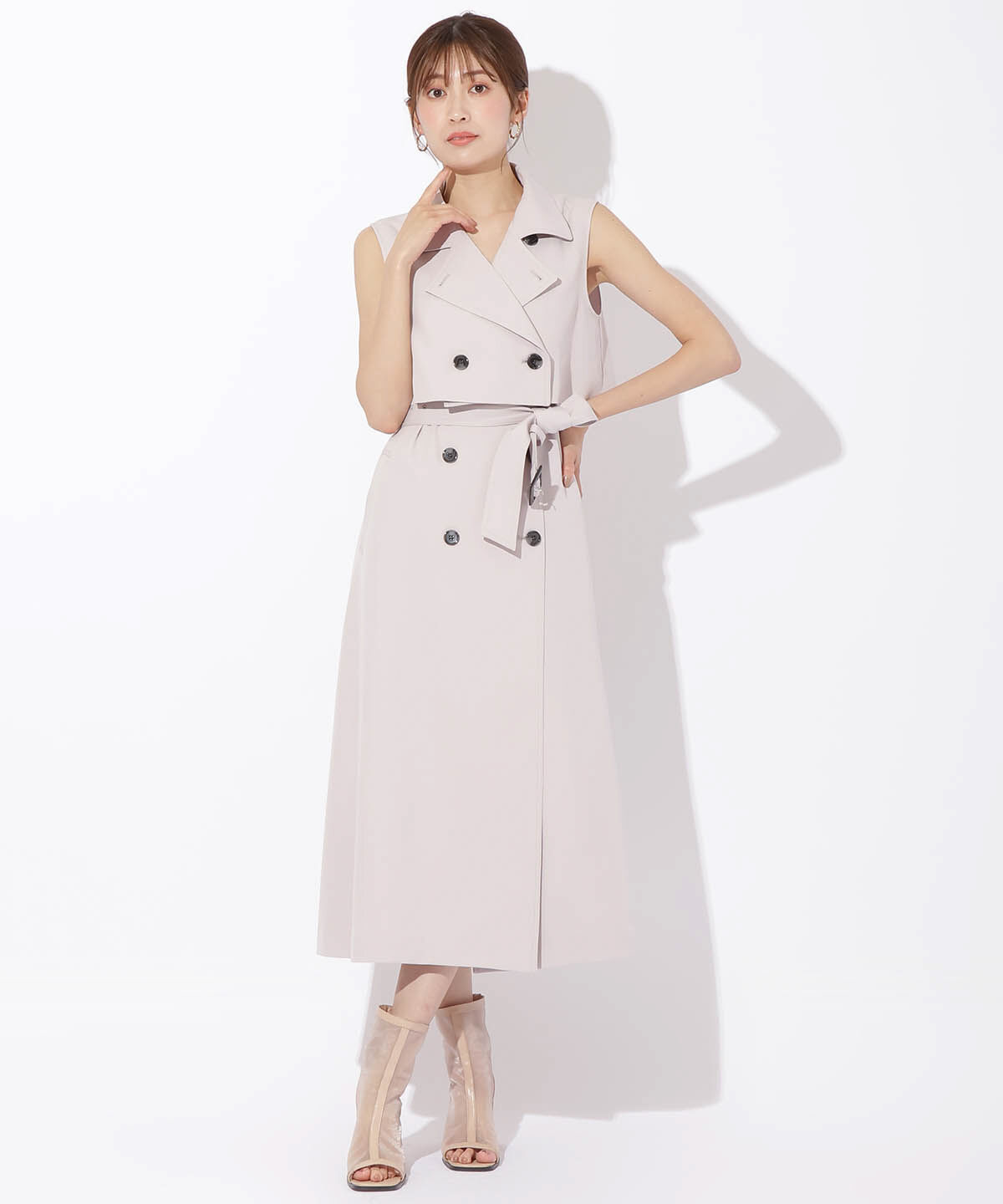 アンドクチュール「ManyWayトレンチコート」|トレンチコート|