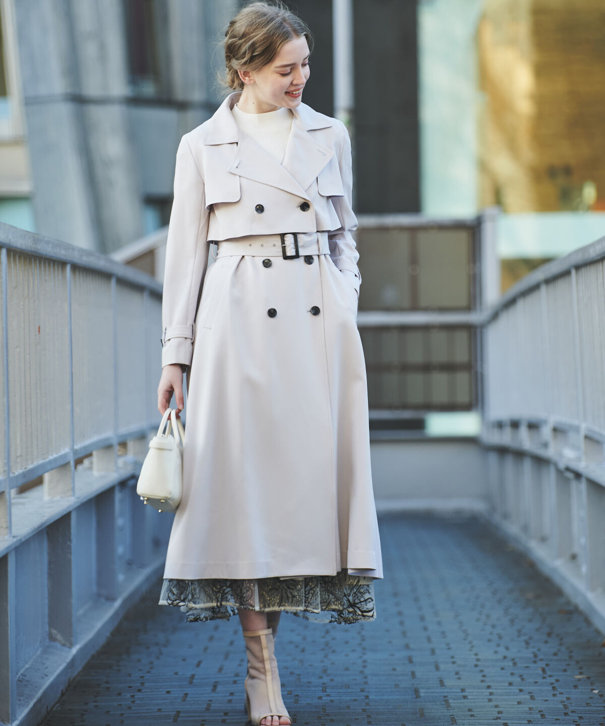 アンドクチュール「ManyWayトレンチコート」|トレンチコート|