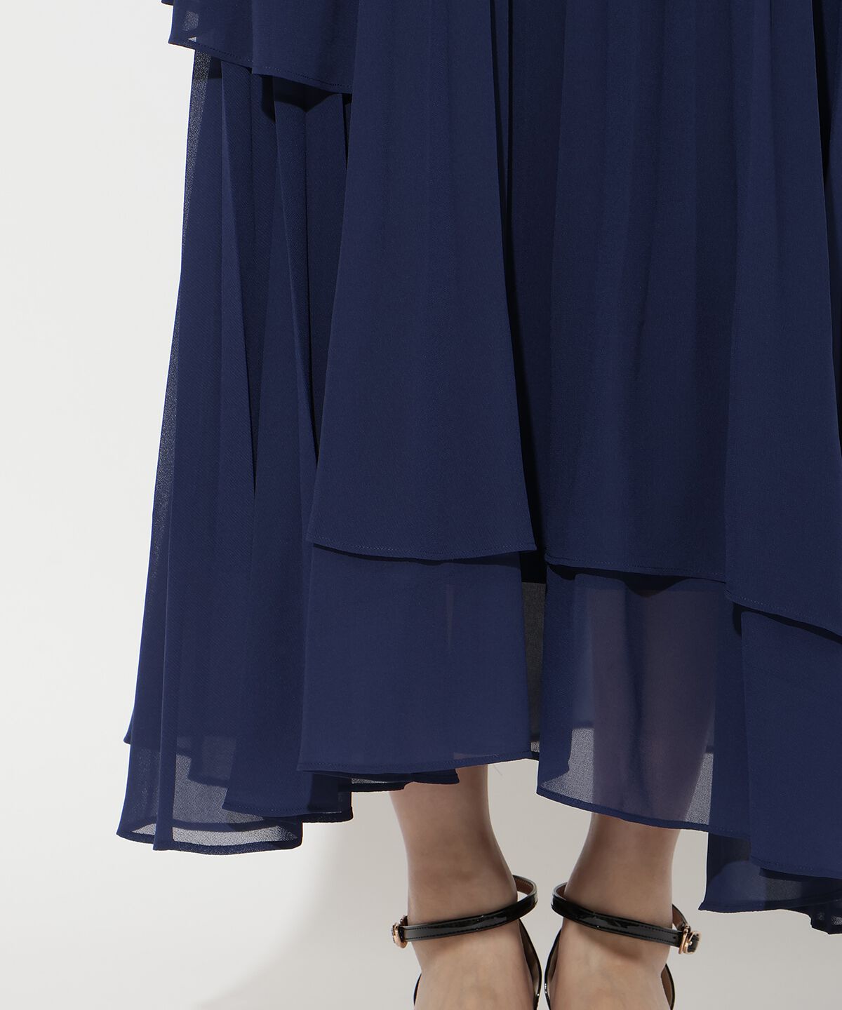 アンドクチュール「ツイードジャケットドッキングワンピース」|ワンピース|