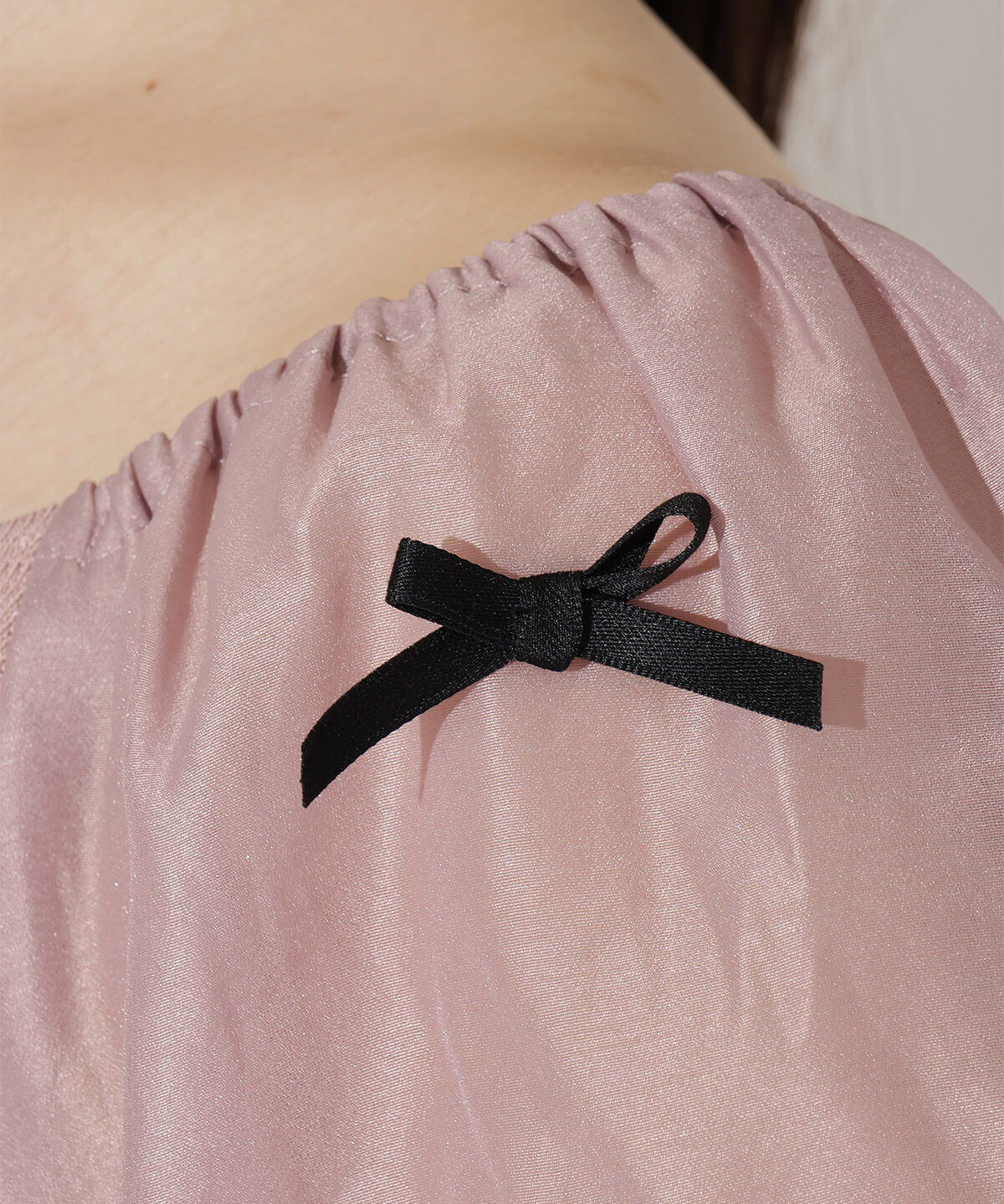 WILLSELECTION「ハートネックミニリボンニット」|ニット・セーター|