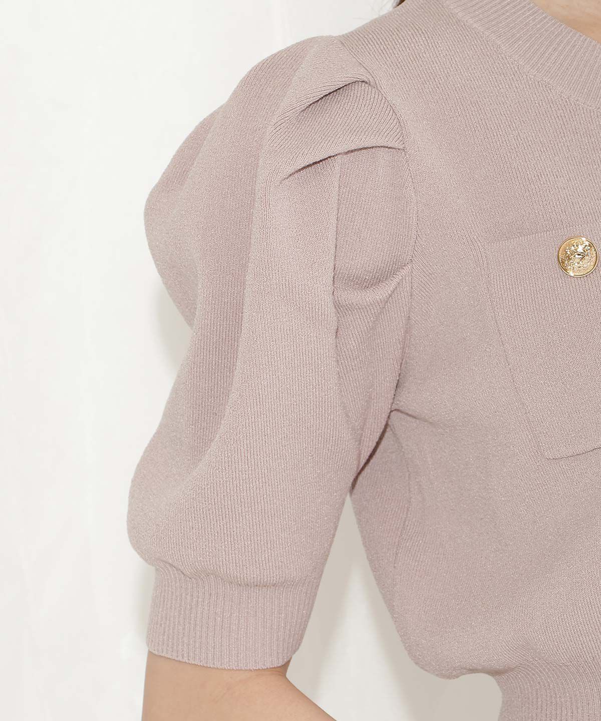 WILLSELECTION「ポケットデザインパフカーディガン」|カーディガン|