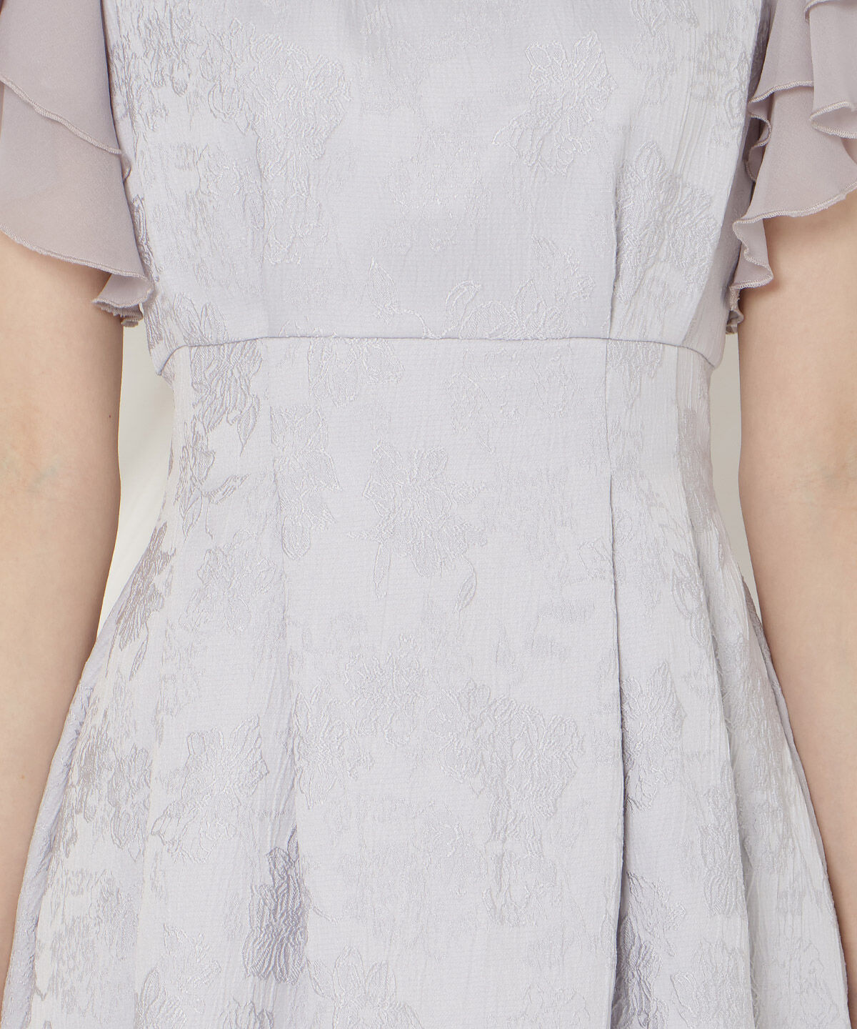 WILLSELECTION「ジャガードタックフレアワンピース」|ドレス|