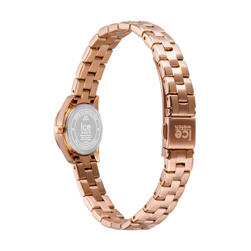 ICE-WATCH「〈ICE-WATCH(ｱｲｽｳｫｯﾁ)〉ICE mini ﾛｰｽﾞｺﾞｰﾙﾄﾞ19mm」|腕時計|