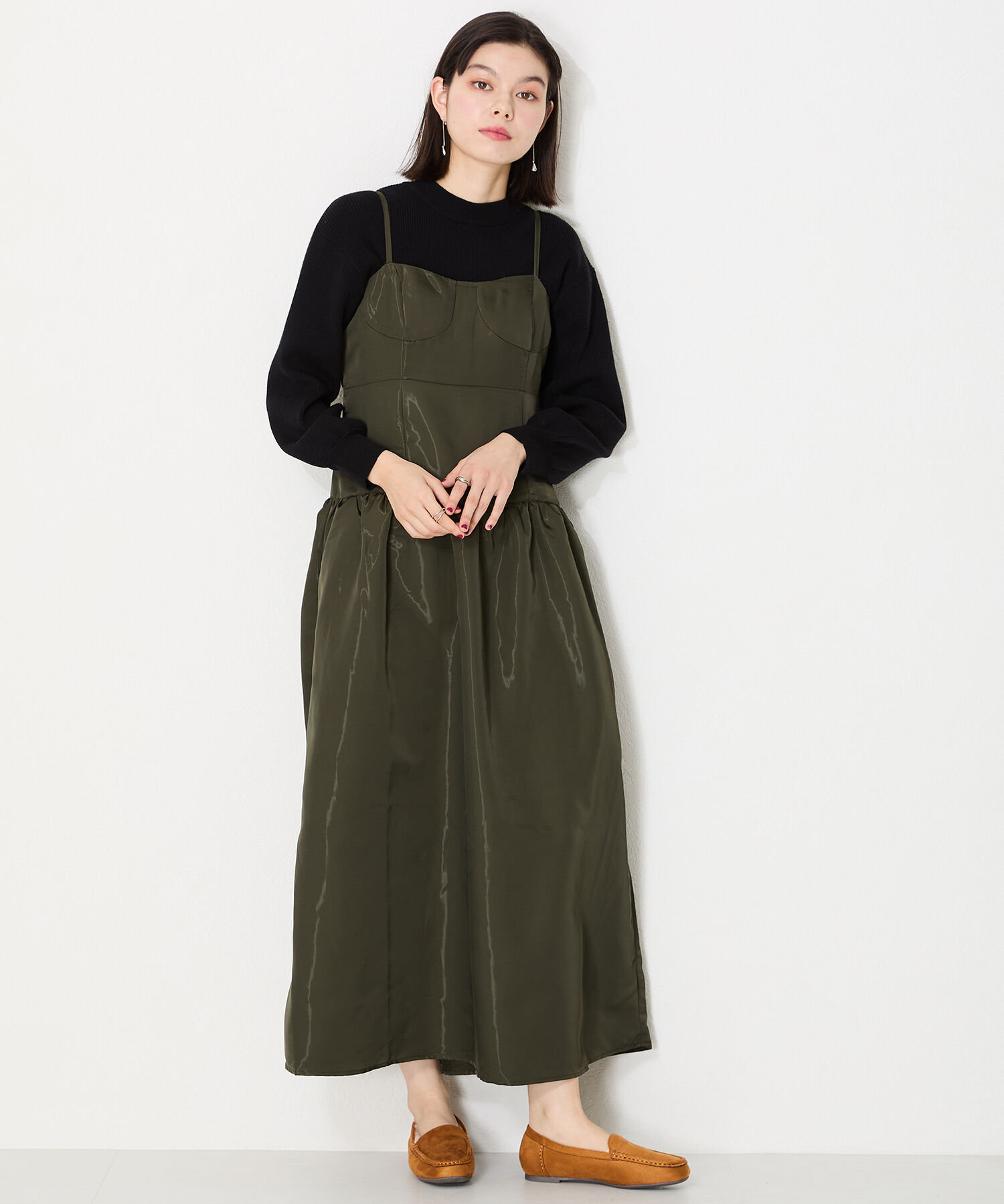 WA Oriental TRaffic「【累計5万足突破】 もこもこ ムートンシューズ /12311 モカシン フェイク ファー 再入荷 フラット」|パンプス|