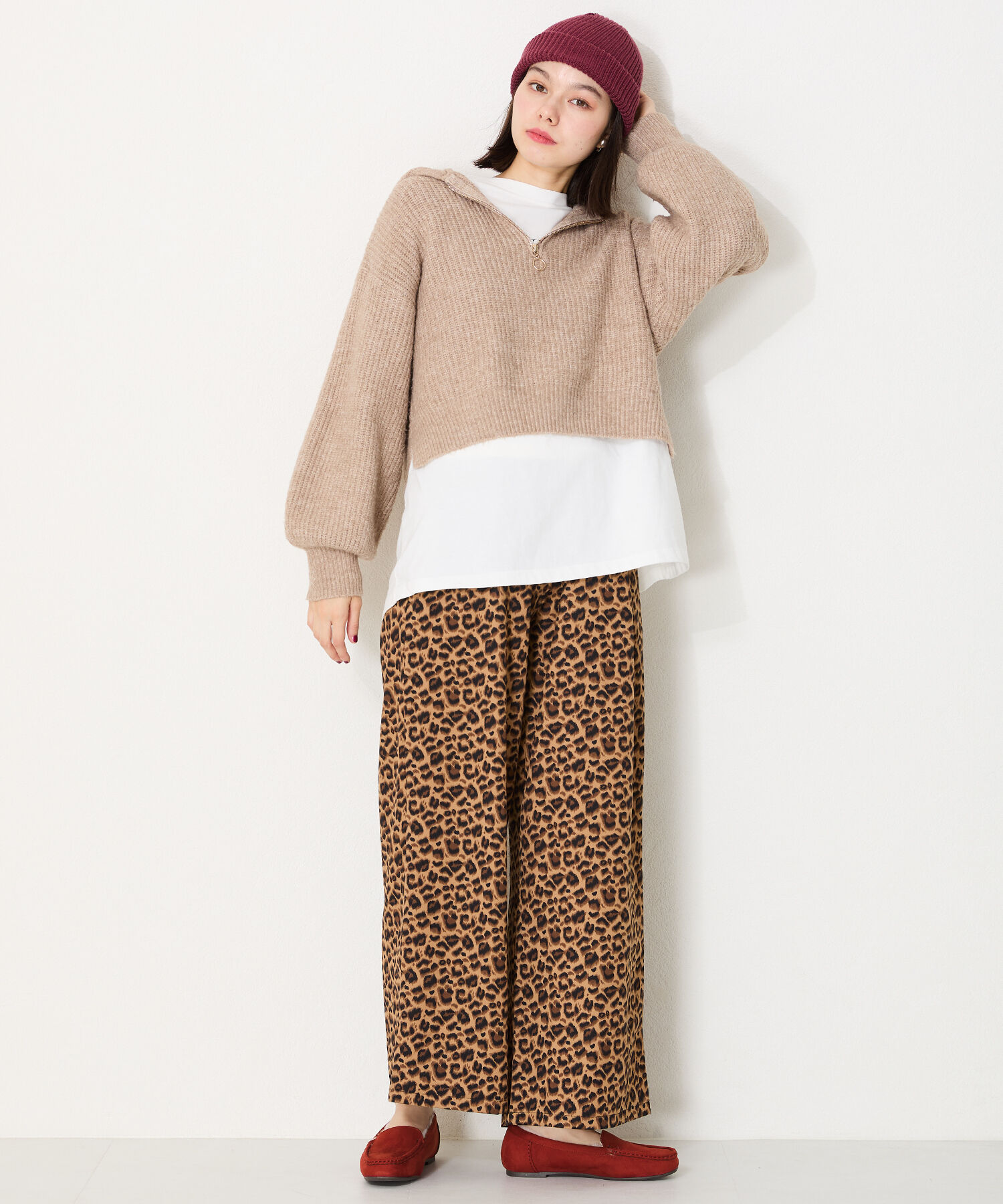 WA Oriental TRaffic「【累計5万足突破】 もこもこ ムートンシューズ /12311 モカシン フェイク ファー 再入荷 フラット」|パンプス|